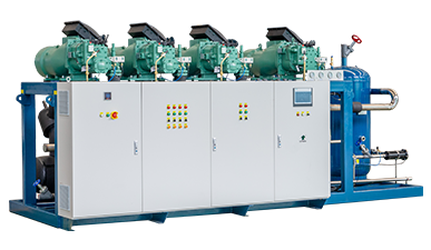 雙級搭配螺桿并聯(lián)機組